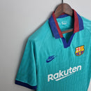 camisa-masculina-barcelona-barca-away-reserva-2-2019-20-nike-retro-bordo-verde-azul-rakuten-unicef-fcb-messi-neymar-suarez