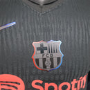 camisa-masculina-barcelona-barca-away-reserva-2-2024-25-nike-jogador-vermelho-vermelha-azul-preto-preta-spotify-unicef-fcb-messi-neymar-suarez