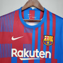 camisa-masculina-barcelona-barca-home-titular-1-2021-22-nike-torcedor-azul-vermelho-vermelha-rakuten-unicef-fcb-messi-suarez-iniesta-neymar