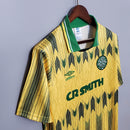 camisa-masculina-masculino-celtic-away-reserva-2-1991-92-umbro-retro-amarelo-amarela-verde-crsmith