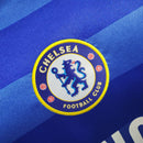 Camisa Manga Longa Chelsea Home 2011/12 - Adidas Retrô Masculina - Azul/Branca