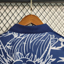 camisa-masculina-real-madrid-madri-2023-24-torcedor-azul-branco-branca-ronaldo-cr7-kroos-vini-jr-fly-emirates-dragao