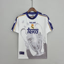 camisa-masculina-real-madrid-madri-home-titular-1-1997-98-kelme-retro-branca-branco-azul-ronaldo-cr7-teka-champions-league