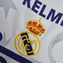 camisa-masculina-real-madrid-madri-home-titular-1-1997-98-kelme-retro-branca-branco-azul-ronaldo-cr7-teka-champions-league