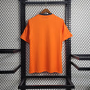 camisa-masculina-real-madrid-madri-third-3-terceira-2013-14-adidas-retro-laranja-preto-preta-ronaldo-cr7-fly-emirates