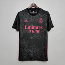 camisa-masculina-real-madrid-madri-third-3-terceira-torcedor-adidas-2020-21-preto-preta-rosa-cr7-ronaldo-benzema-vini-jr-kroos-fly-better-emirates