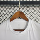 camisa-real-madrid-madri-torcedor-adidas-2023-24-branco-branca-prata-refletivel-cr7-ronaldo-vini-jr-kroos-balmain-paris