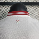 Camisa West Ham Away 2023/24 - Umbro Jogador Masculina - Branca