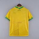 Camisa Seleção Brasil Edição Especial 2022 - Nike Torcedor Masculina - Amarela/Verde