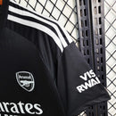 Camisa Arsenal Goleiro 2023/24 - Adidas Torcedor Masculina - Preta/Branca