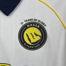 Camisa Al-Nassr 2025/26 - Adidas Torcedor Masculina - Branca/Amarela