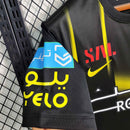 Camisa Al-Ittihad Third 2023/24 - Nike Torcedor Masculina - Preta/Amarela