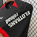 Camisa Frankfurt Away 2024/25 - Nike Torcedor Masculina - Preta/Vermelha