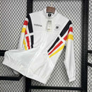 Jaqueta Corta Vento Seleção Alemanha Adidas - Branca/Preta