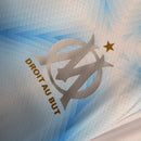 Camisa Olympique Marseille Edição Aniversário 30 anos 2023/24 - Puma Torcedor Masculina - Branca/Azul