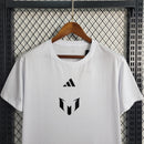 Camisa Casual Inter Miami 2023/24 - Adidas Masculina - Branca/Preta