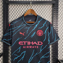 Camisa Manchester City Third 2023/24 - Puma Torcedor Masculina - Azul/Vermelha