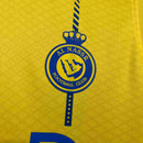 Camisa Al-Nassr Home 2023/24 - Nike Torcedor Feminina - Amarela/Azul