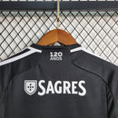 Kit Infantil Benfica Away 2023/24 - Adidas Torcedor - Preta