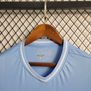 Camisa Lazio Home 2023/24 - Mizuno Torcedor Masculina - Azul