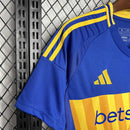 Camisa Boca Juniors Home 2024/25 - Adidas Torcedor Masculina - Azul/Amarela