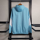 Jaqueta Corta Vento Manchester City Puma - Azul/Branca
