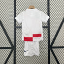 Kit Infantil Seleção Croácia Home 2024/25 - Nike Torcedor - Branca/Vermelha