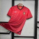 Camisa Seleção Portugal Home 2014/15 - Nike Retrô Masculina - Vermelha/Verde