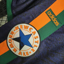 Camisa Newcastle Away 1997/98 - Adidas Retrô Masculina - Azul/Laranja