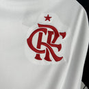 Camisa Flamengo Away 2025/26 - Adidas Torcedor Masculina - Branca/Preta