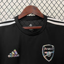 Camisa Arsenal Edição Especial Balmain 2023/24 - Adidas Torcedor Masculina - Refletivel - Preta