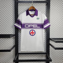 Camisa Fiorentina Away 1984/85 - Nr Retrô Masculina - Branca/Roxa