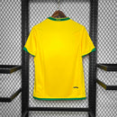 Camisa Seleção Brasil Home 2006/07 - Nike Retrô Masculina - Amarela/Verde