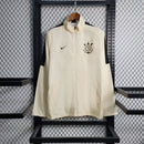 Jaqueta Corta Vento Corinthians Nike - Bege/Preta