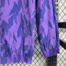 Jaqueta Corta Vento Seleção Argentina Adidas Dupla Face - Azul/Roxa
