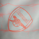 Jaqueta Corta Vento Arsenal Adidas - Branca/Laranja