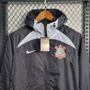 Jaqueta Corta Vento Corinthians Nike - Preta/Branca