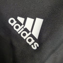 Jaqueta Corta Vento Real Madrid Adidas - Preta/Branca