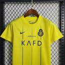 kit-conjunto-infantil-camisa-shorts-al-nassr-home-1-titular-2023-24-nike-torcedor-masculina-masculino-azul-amarelo-amarela-cr7-cristiano-ronaldo-talisca-mane-kafd-aroya-arabia-saudita