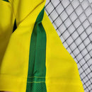 Camisa Seleção Brasil Home 2002 - Nike Retrô Masculina - Amarela/Verde