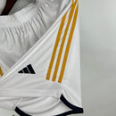 shorts-real-madrid-madri-home-titular-1-2023-24-adidas-torcedor-branco-branca-amarelo-amarela-ronaldo-cr7-vini-jr-mbappe-kroos
