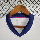 Camisa Manga Longa Seleção Inglaterra Home 2024/25 - Nike Torcedor Masculina - Branca/Azul