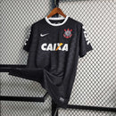 Camisa Corinthians Away 2012/13 - Nike Retrô Masculina - Preta/Branca