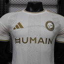 Camisa Al-Nassr Third 2026/27 - Adidas Jogador Masculina - Branca/Dourada
