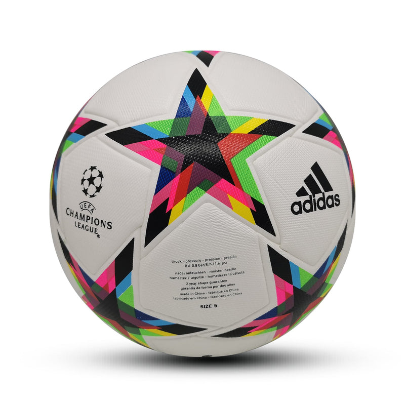 Bola UEFA Champions League 2022/23 - Adidas Campo - Branca/Colorida