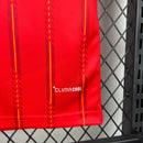 Conjunto Kit Infantil Seleção Espanha Home 2026/27 - Adidas Torcedor - Vermelha/Azul