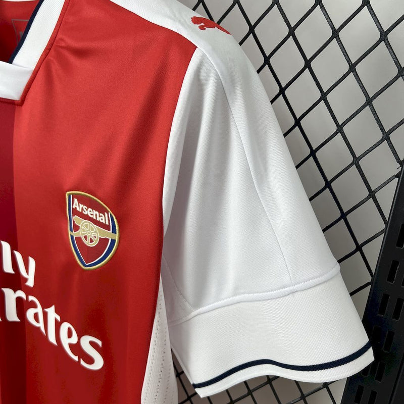 Camisa Arsenal Home 2016/17 - Puma Retrô Masculina - Vermelha/Branca