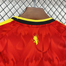 Conjunto Kit Infantil Seleção Bélgica Home 2026/27 - Adidas Torcedor - Vermelha/Preta