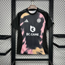 Camisa Leicester City Away 2024/25 - Adidas Torcedor Masculina - Preta/Rosa