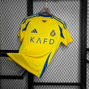 Camisa Pronta Entrega Al-Nassr Home 2024/25 - Adidas Torcedor Masculina - Amarela/Azul